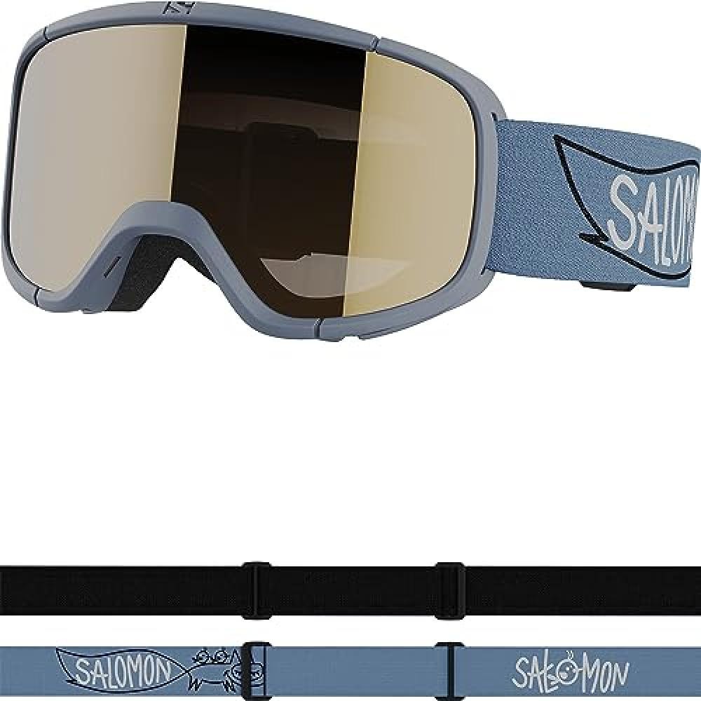 (TG. NS) Salomon Rio Occhiali Sci Snowboard Bambini: Calzata e Comfort adatti a