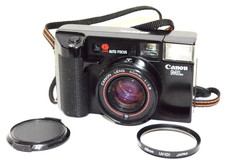 Canon AF35ML 35mm Single Lens Film Camera w/40mm f/1.9 Lens - BATTERY TESTED