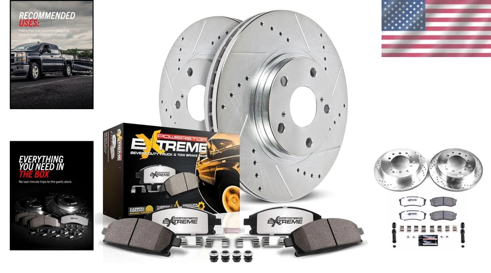 Complete Rear Brake Kit for Lexus GX470 (2003-2009) - Easy Bolt-On Installation Foto 2 de 4