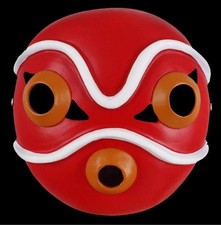 Princess Mononoke San Mononoke Hime Mask Cosplay Full Face Mask Halloween Prop