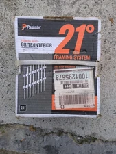 Paslode Collated Framing Nails 3-1/4” x .131 Smooth Shank Plastic (2000 per Box)