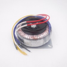 AC 110V to Dual AC 12V 28V Single 12V Copper Plastic Toroidal Transformer 200W