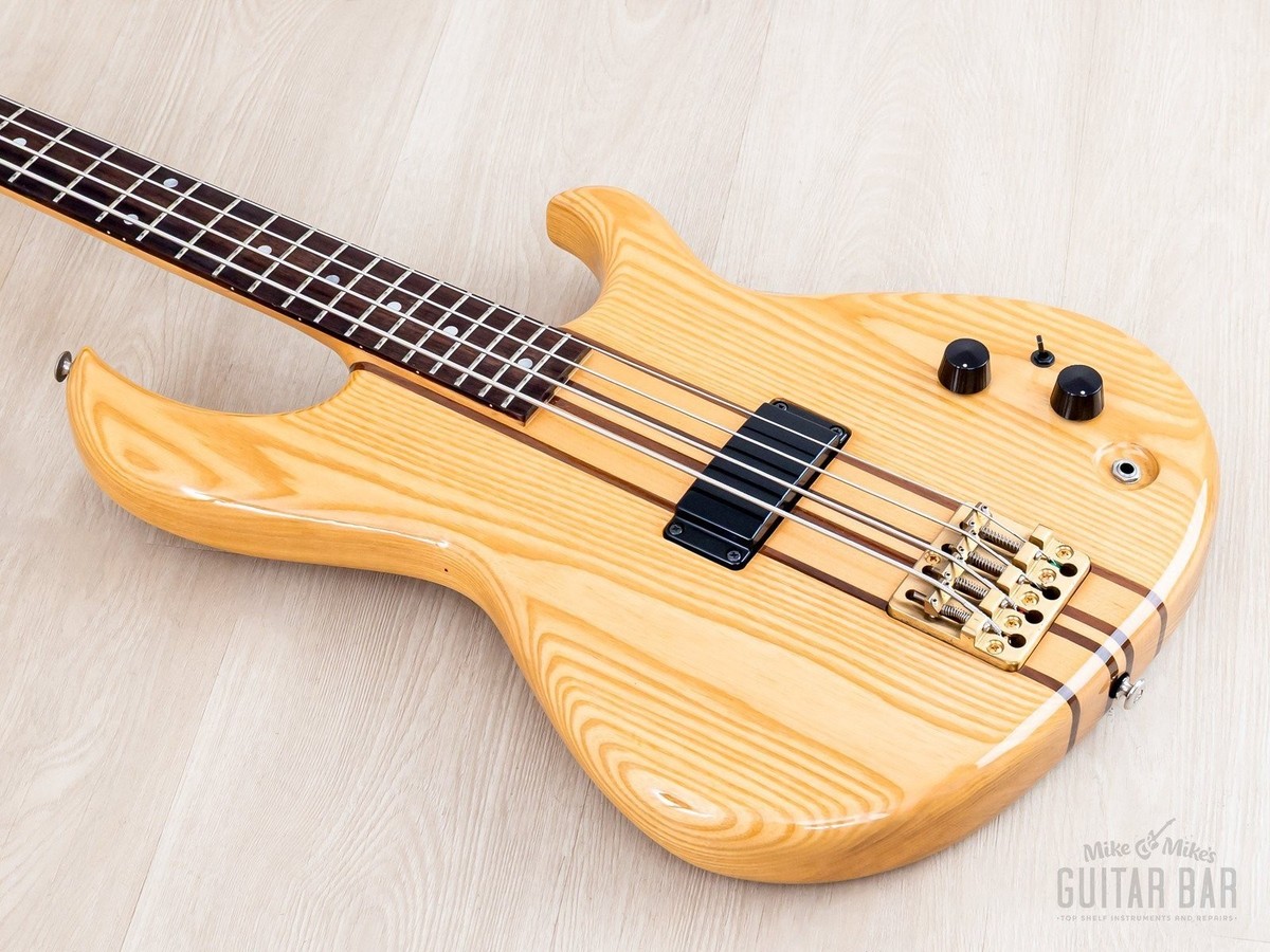 1981 Aria Pro II SB-700 Vintage Neck Through Bass Natural, Japan