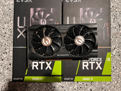 EVGA GeForce RTX 3060 Ti XC GAMING 8GB GDDR6 Graphics Card (08G-P5-3663-KL)