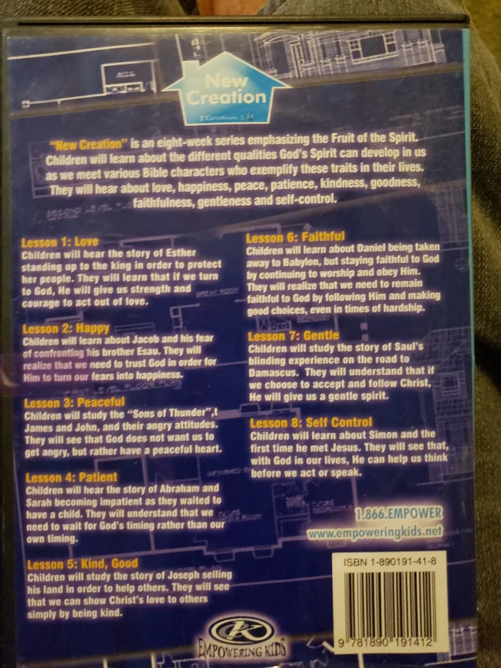 NEW CREATION 8 Week Elementary School Curriculum CD DVD Set Christian Homeschool - Image 2 of 2