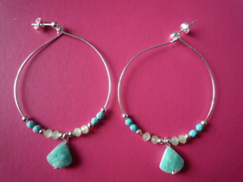 Boucles D'oreilles Art D&eacute;co Clous Long Dor&eacute; Mat Lin&eacute;aire Goutte P&eacute;tale