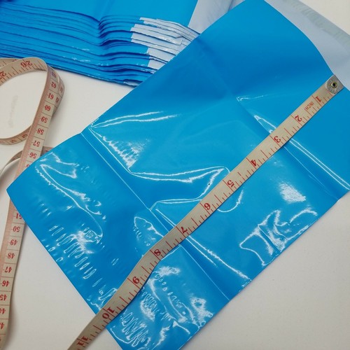 6x10 Poly Mailer Bags 100 pcs Azure Blue Shipping Supplies Envelope Packaging - Picture 6 of 6