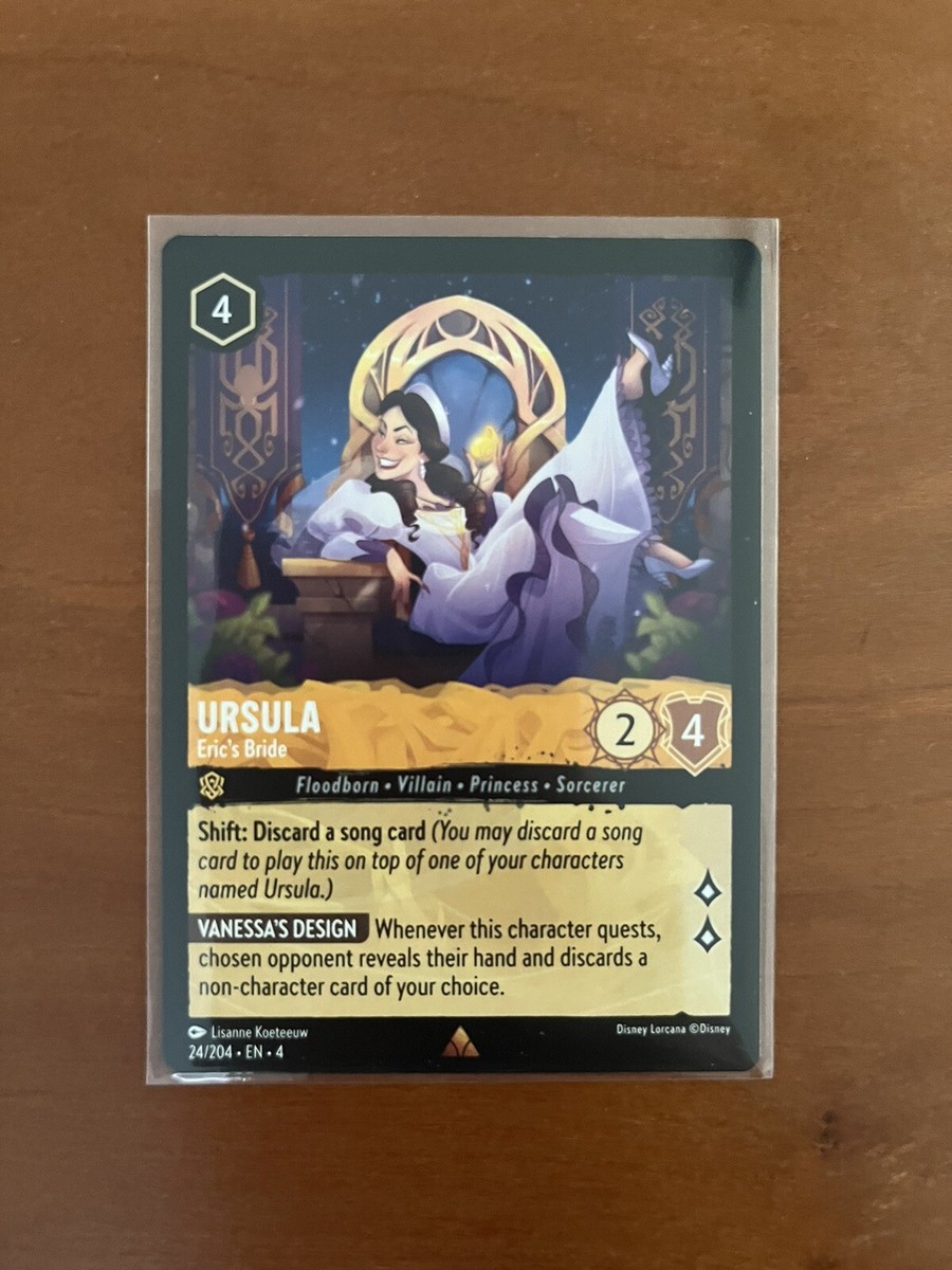 lorcana ursula's return top cards Disney Lorcana: Ursula's Return Card List (Full List)