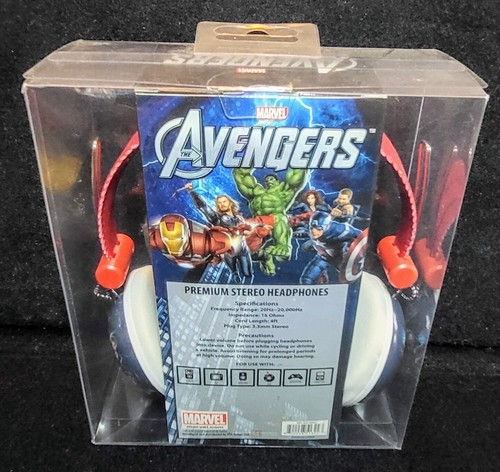 Marvel Avengers premium Stereo Headphones, Adjustable Headband 2012 - Picture 4 of 14