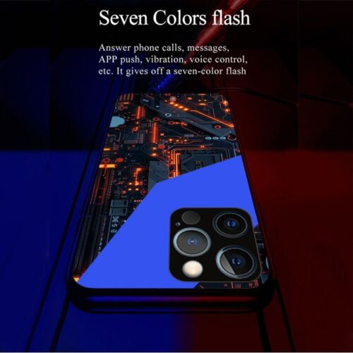 Circuit Board LED Light up Phone Case Cover for Samsung S25 Ultra S24 S22 Note20 - Picture 13 of 18