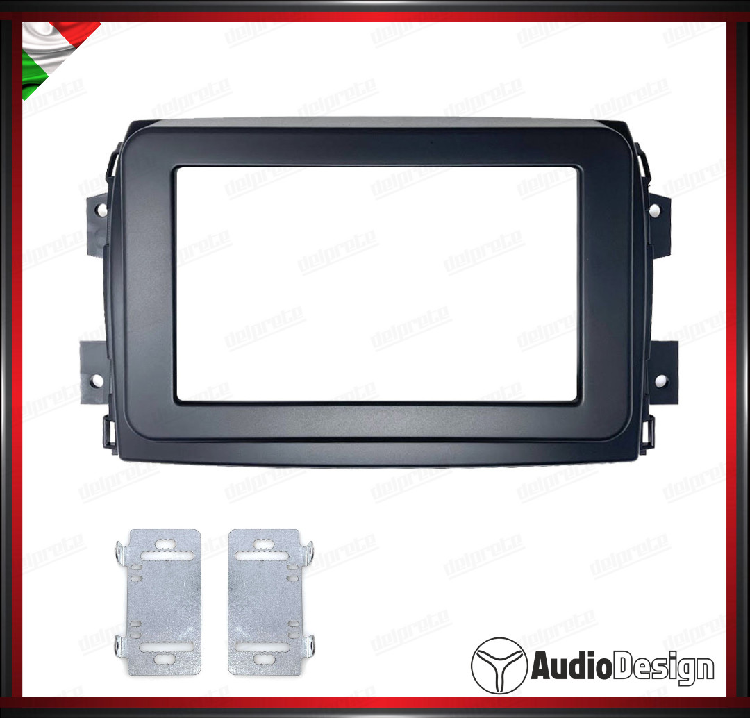 Kit Mascherina 2DIN Peugeot Boxer 2018-2020 Nero | Montaggio Autoradio