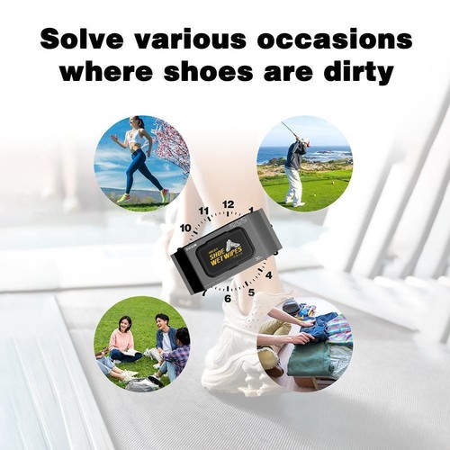 Shoe Wipes Quick Wipes Portable Sneaker Cleaner Wipes Disposable U4M3 - Picture 9 of 18