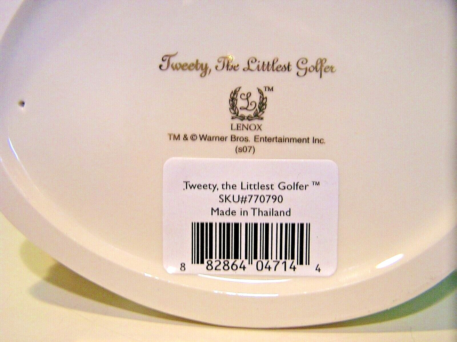 LENOX TWEETY The LITTLEST GOLFER Figurine Looney Tunes GOLF NEW in BOX