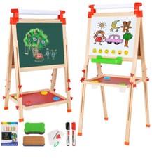 wooden easel for kids for ages 3 model number N125 2