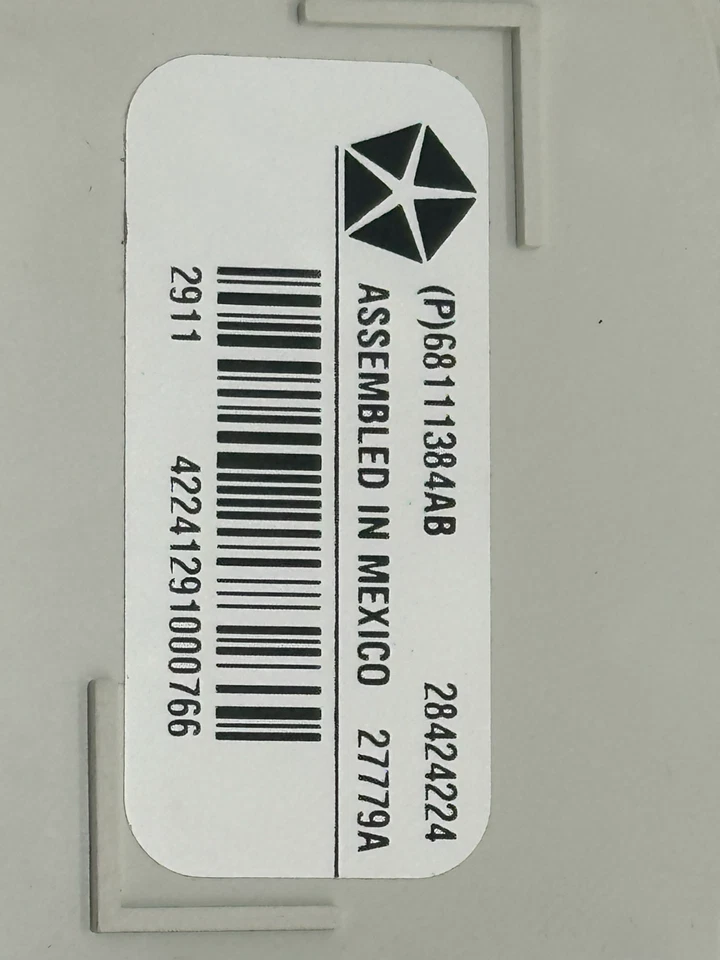 New OEM Mopar Ram Cruise Control Switch 2013-2024 Ram 1500 68111384AB - Imagem 4 de 4