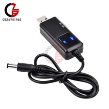 USB power boost line DC 5V to 9V 12V Step-up Voltage Adapter Cable 1A Boost 0.8m