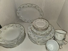 Vintage Premiere Briarwood Set Of 31 ME 212 Dinnerware Service Fine China Floral