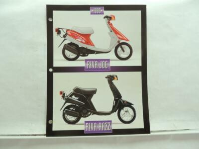 1995 Yamaha Riva Jog Riva Razz Moped Brochure B6419 | eBay