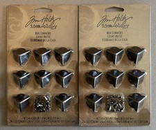 Tim Holtz idea-ology embellishments Lot of 6 