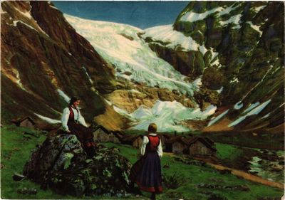 Carte Postale CPA Ancienne De Drammen, Norvège (réf. 257883) – Super état !