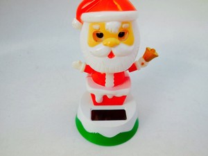 solar dancing santa