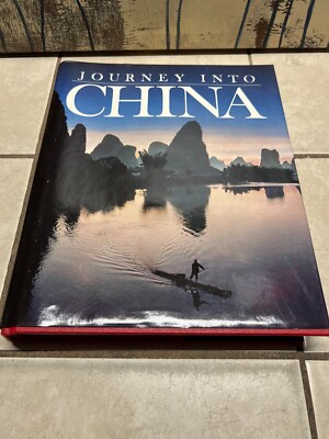 Journey Into China National Geographic 1982 Hardcover Coffee Table Book w/Map
