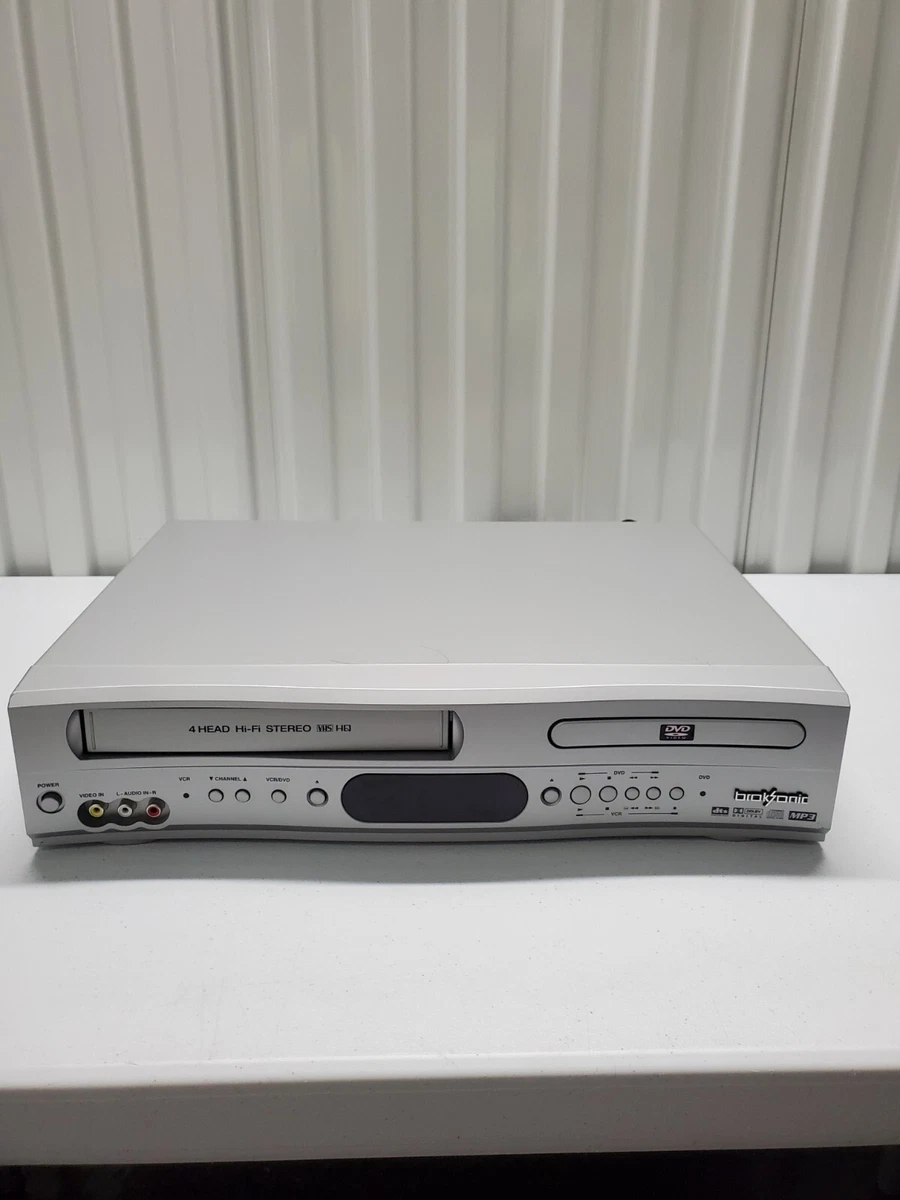BrokSonic DVCR810 Series B VHS DVD Combo Player