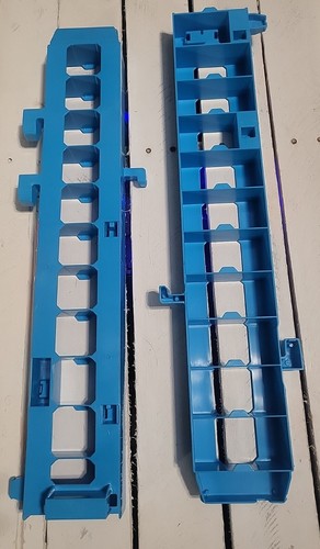 HOT WHEELS SKY CRASH TOWER SPURTEIL C & B BLAU NUR ERSATZTEIL.