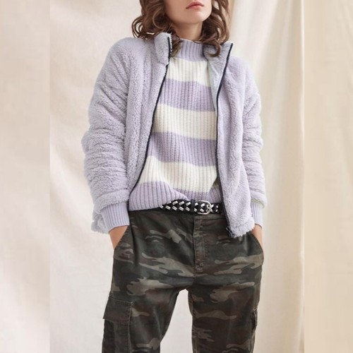 Sanctuary Sweet Tooth Sweater in Lilac 