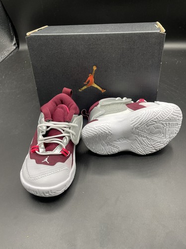 New Nike TODDLER Size 3c Jordan Zion 1 TD White Metallic Silver DC2023-100 - Picture 3 of 5