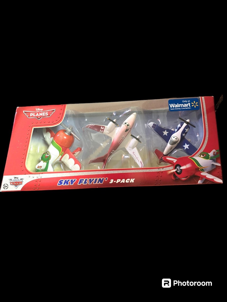 Disney Pixar Planes Sky Flyin' 3 Pack Set El Chupacabra Rochelle