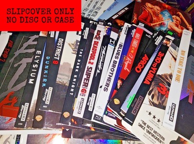 SLIPCOVER ONLY / Cardboard Sleeve for 4K UHD / NO DISC OR CASE INCLUDED RARE OOP