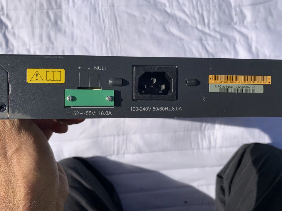 H3C S5120-52P-SI 48-Port Gigabit Managed Switch with 4 SFP Ports - Layer 2 - Image 2 of 4