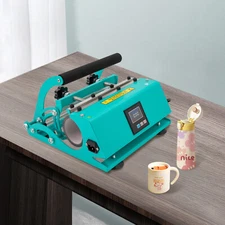 30OZ Tumbler Heat Press Machine Mug & Tumbler Heat Press Straight Tumble Blue US