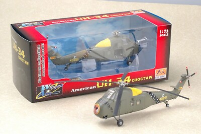 Easy Model 1/72 Vietnam UH-34 CHOCTAW Helicopter Finished Model #37012