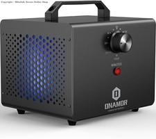 ONAMOR Ozone Generator 60000mg, Ozone Machine Ionizer O3 Deodorizer for Home,...