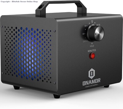 ONAMOR Ozone Generator 60000mg, Ozone Machine Ionizer O3 Deodorizer for Home,...