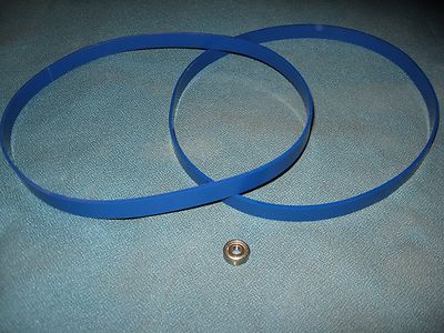 2 BLUE MAX URETHANE BAND SAW TIRES AND THRUST BEARING FOR DELTA 28-185 T2 SAW