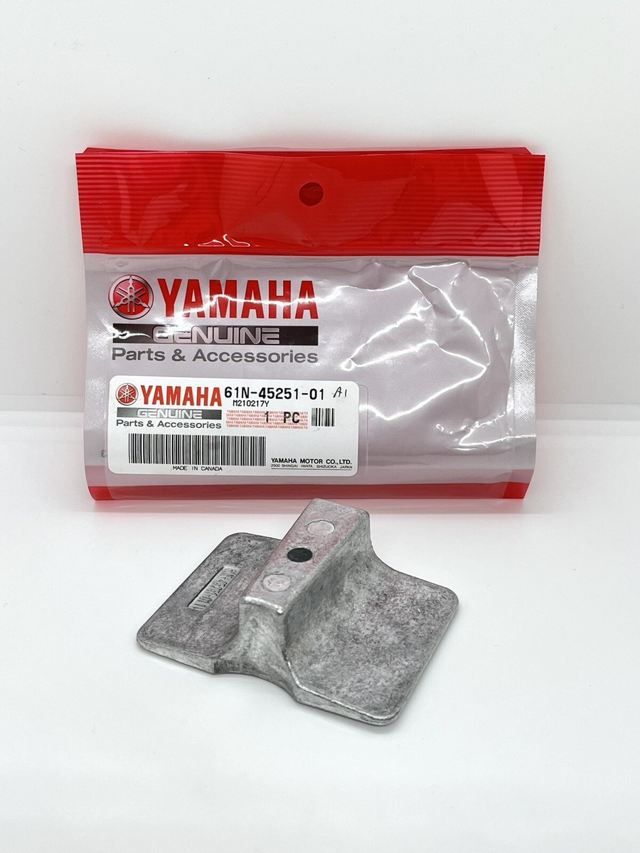 Yamaha Genuine 8 - 50hp Outboard Lower Unit Gearbox Anode 61N