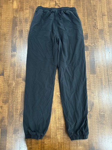 Athleta GIRL Size L/12 Cozy Lined High Jump Jogger Pants Black Pull-on w/Pockets - Picture 5 of 6