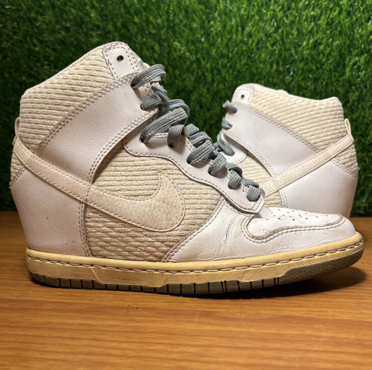 Nike Dunk Sky High Essential White Dove Grey Women's Size 7