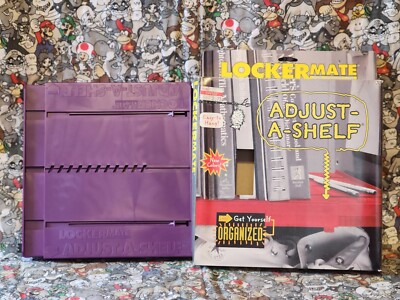 Vintage LockerMate Adjust A Shelf Locker Shelf - Original 1990s