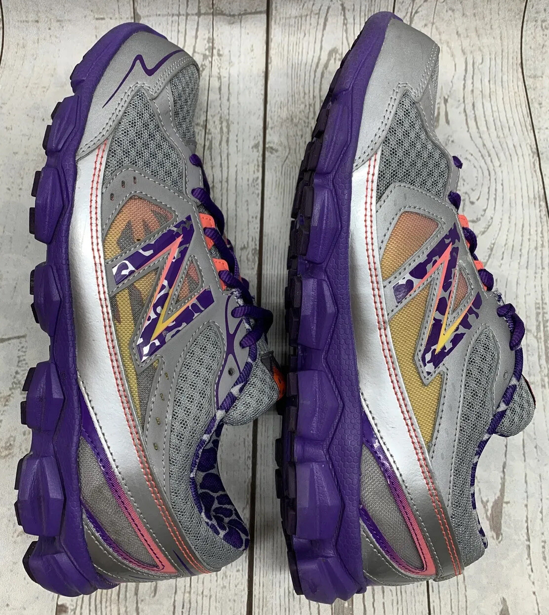 New Balance Women's 750 v3 Running Shoes Purple Gray KJ750PLY Pre-owned Size 7 thumbnail 11