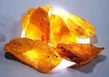 NATURAL Sapphire Yellow Uncut Rough Huge Size 850 Ct CERTIFIED GEMSTONE Lot