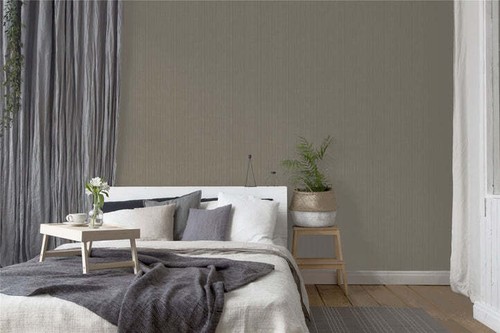 100107AH - Hotel Luxe Silk Texture Natural Arthouse Wallpaper - Picture 5 of 5
