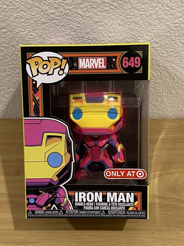 FUNKO POP MARVEL COMICS IRON MAN UV 