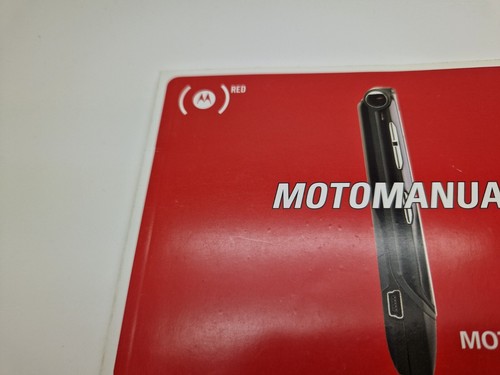 New Old Stock English Motorola V3i Mobile Phone User Guide Manual 3UKPOST - Photo 3/4
