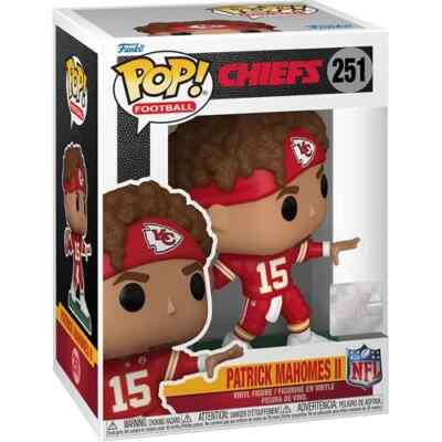 記念グッズ Funko Pop NFL Patrick Mas Patrick Mahomes II Funko Pop! NFL Vinyl Figure #251 Kansas