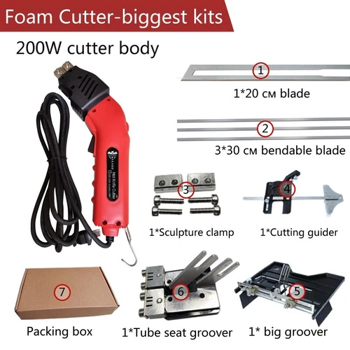 Foam Cu tter Kn ife Professional Electric EPS EPE Cutting Machine Tool 110V/220V - Picture 3 of 13