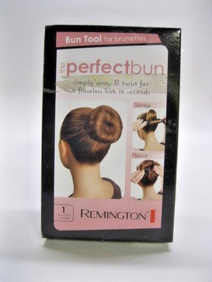 Remington Sb1w1bra The Perfect Bun Brunette Black 74590533330 Ebay
